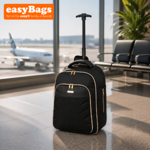 2 in 1 Airline Cabin Approved Rucksack on Wheels-47L  50x38x25cm