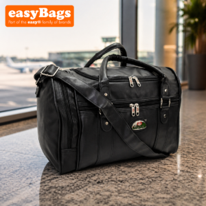 16" Pu Leather Luggage Duffel Travel Cabin Approved Holdall Gym Bag Case-29L