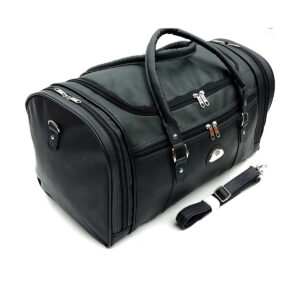 Cabin Approved Pu Leather Travel Holdall Luggage Duffel Weekend Gym Bag 45L