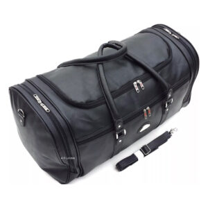 24" Large Faux Leather Holdall Luggage Stylish Weekend Duffel Cabin Travel Gym Bag - 65L