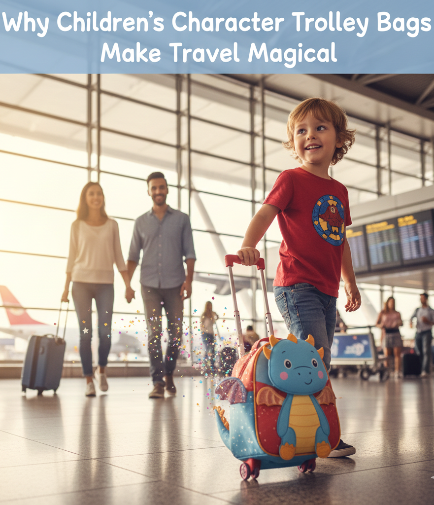 Why Children&rsquo;s Character Trolley Bags Make Travel Magical