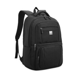Durable Laptop Backpack with Smart Organisation & Travel-Friendly Design - Black
