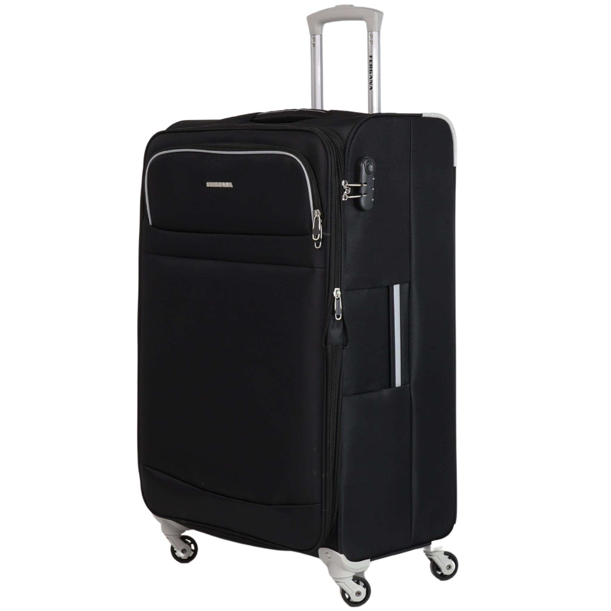 Fergana Soft Case Set Suitcase – Lightweight Expandable Fabric Check-in ...