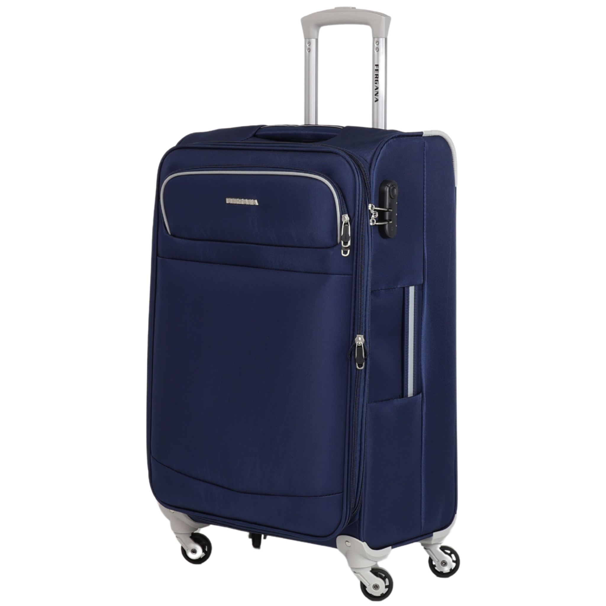 Fergana Soft Case Set Suitcase – Lightweight Expandable Fabric Check-in ...