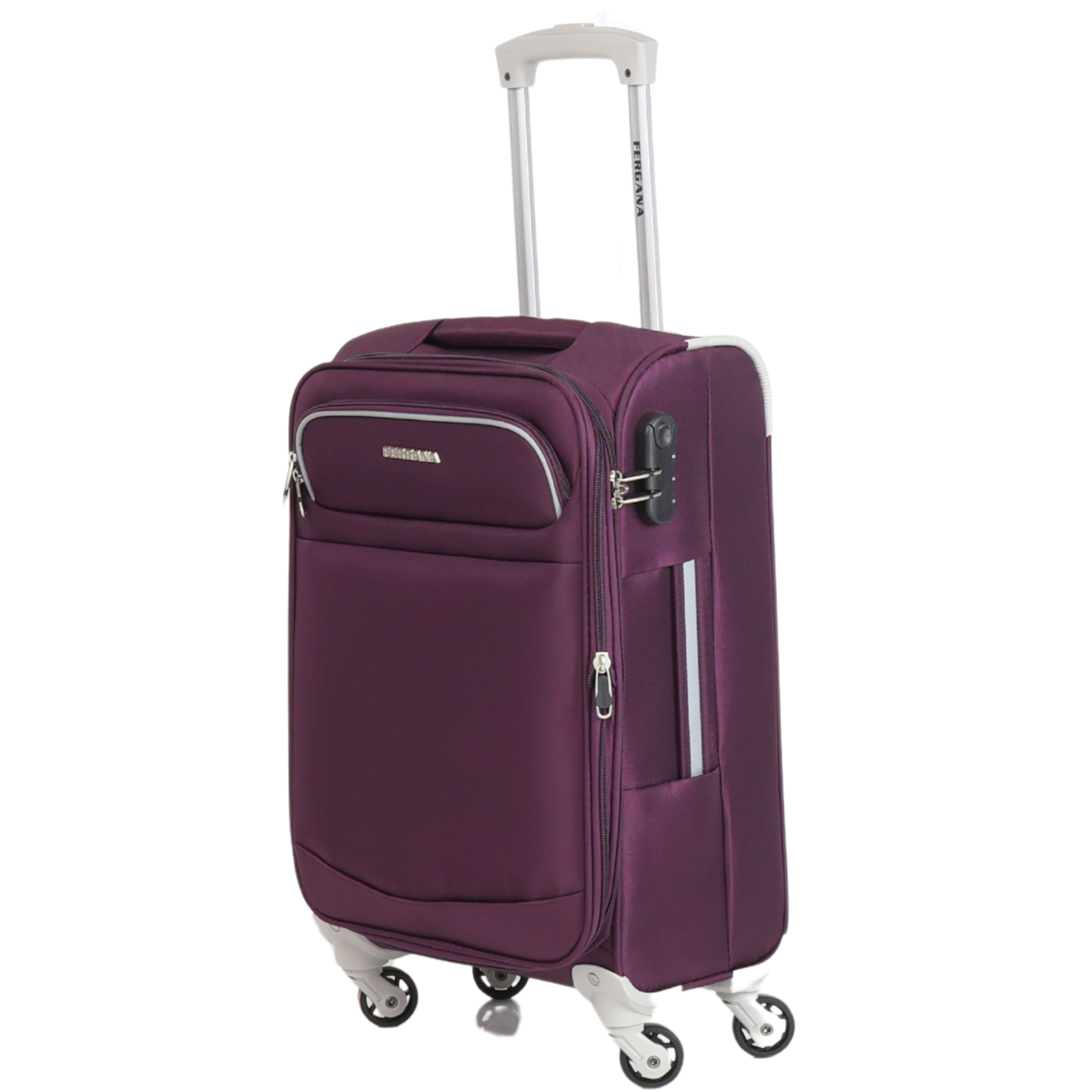 Fergana Soft Case Set Suitcase – Lightweight Expandable Fabric Check-in ...