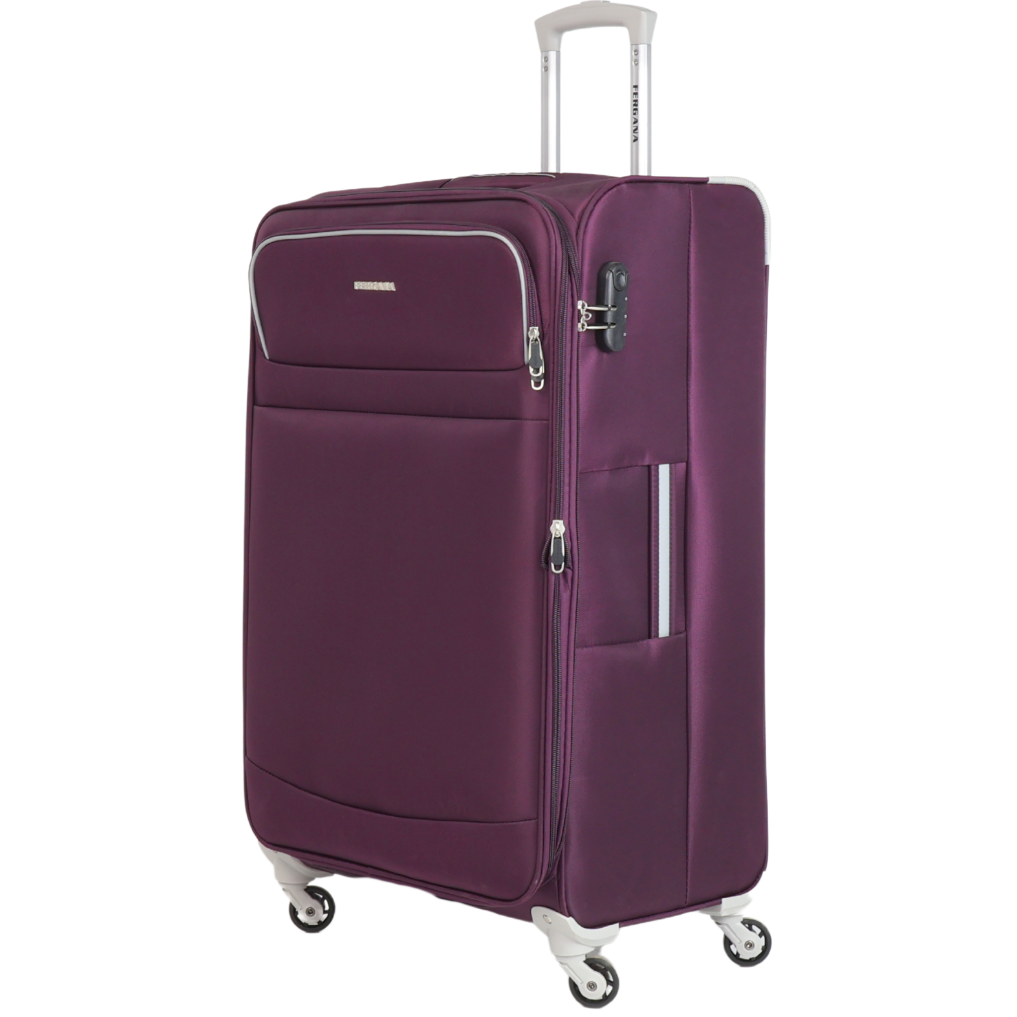Fergana Soft Case Set Suitcase – Lightweight Expandable Fabric Check-in ...